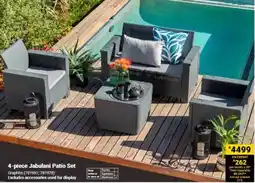 Builders Warehouse 4-piece Jabulani Patio Set offer