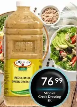 Super Save Minnies Greek Dressing offer