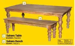 Builders Warehouse Sahara Table offer