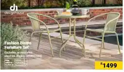 Builders Warehouse designhouse Fashion Bistro Furniture Set offer