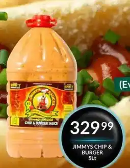 Super Save Jimmys Chip & Burger Sauce offer