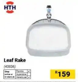 Builders Warehouse HTH Leaf Rake offer