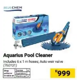 Builders Warehouse Aquarius Pool Cleaner offer