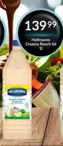 Super Save Hellmanns Creamy Ranch Dressing offer