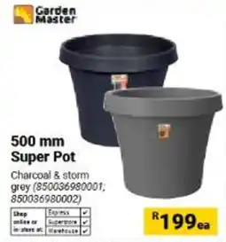 Builders Warehouse Garden Master 500 mm Super Pot offer