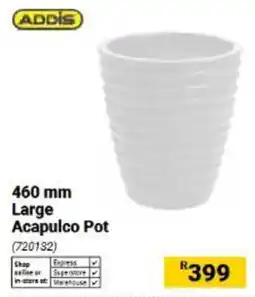 Builders Warehouse ADDIS Large Acapulco Pot offer