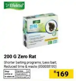 Builders Warehouse Efekto Zero Rat offer