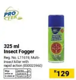 Builders Warehouse Pro-Ter Insect Fogger offer