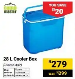 Builders Warehouse Camp Master 28 L Cooler Box offer
