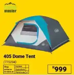 Builders Warehouse master 405 Dome Tent offer