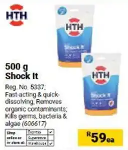 Builders Warehouse HTH Shock It offer