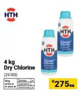 Builders Warehouse HTH Dry Chlorine offer