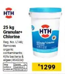 Builders Warehouse HTH Granular+ Chlorine offer