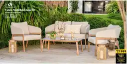 Builders Warehouse designhouse 4-piece Parabellum Lounge Set offer