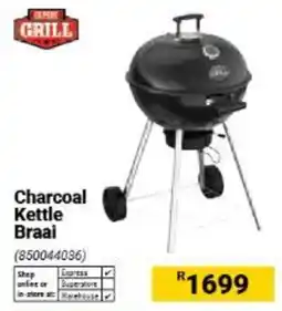Builders Warehouse Charcoal Kettle Braai offer