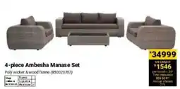 Builders Warehouse 4-piece Ambesha Manase Set offer