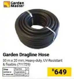 Builders Warehouse Garden Master Garden Dragline Hose offer
