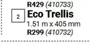 Builders Warehouse Eco Trellis 1.51 m x 405 mm offer