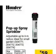 Builders Warehouse Pop-up Spray Sprinkler offer