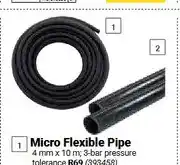 Builders Warehouse Micro Flexible Pipe 4 mm x 10 m offer