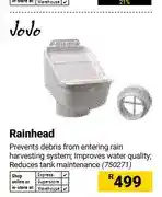 Builders Warehouse Rainhead offer
