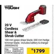 Builders Warehouse 20 V Cordless Shear & Shrub Cutter offer
