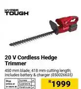 Builders Warehouse 20 V Cordless Hedge Trimmer offer