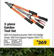 Builders Warehouse 3-piece Garden Tool Set offer