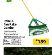 Builders Warehouse Rake & Fan Rake Combo offer