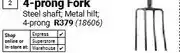 Builders Warehouse Lasher 4 Prong Fork offer