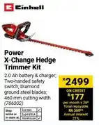 Builders Warehouse Power X-Change Hedge Trimmer Kit offer