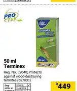 Builders Warehouse 50 ml Terminex offer