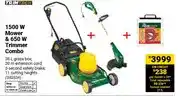 Builders Warehouse 1500 W Mower & 650 W Trimmer Combo offer
