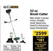Builders Warehouse 52 cc Brush Cutter offer