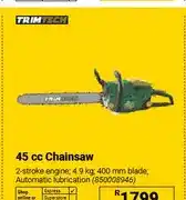 Builders Warehouse 45 cc Chainsaw offer