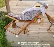 Builders Warehouse Knysna Sun Lounger offer