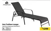 Builders Warehouse Gem Textilene Lounger offer