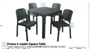 Builders Warehouse Protea 4-seater Square Table offer