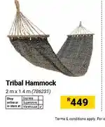 Builders Warehouse Tribal Hammock 2 m x 1.4 m offer