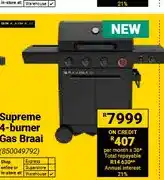Builders Warehouse Supreme 4-burner Gas Braai (850049792) offer