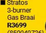 Builders Warehouse Stratos 3-burner Gas Braai offer