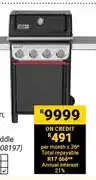 Builders Warehouse 4-burner Spirit Gas Braai offer