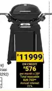 Builders Warehouse Q2200N Gas Braai with Stand offer