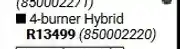 Builders Warehouse 4 Burner Jupiter Hybrid Gas offer