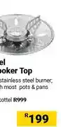 Builders Warehouse Stainless Steel Power Gas Cooker Top offer