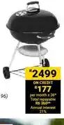 Builders Warehouse 570 mm Compact Kettle Grill (20801) offer
