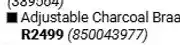 Builders Warehouse Adjustable Charcoal Braai offer