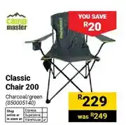 Builders Warehouse Classic Chair 200 Charcoal/green offer