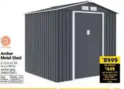 Builders Warehouse Archer Metal Shed, Archer grey offer