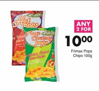Save Frimax Pops Chips 100g offer